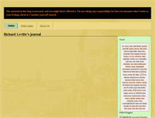 Tablet Screenshot of journal.richard.levitte.org
